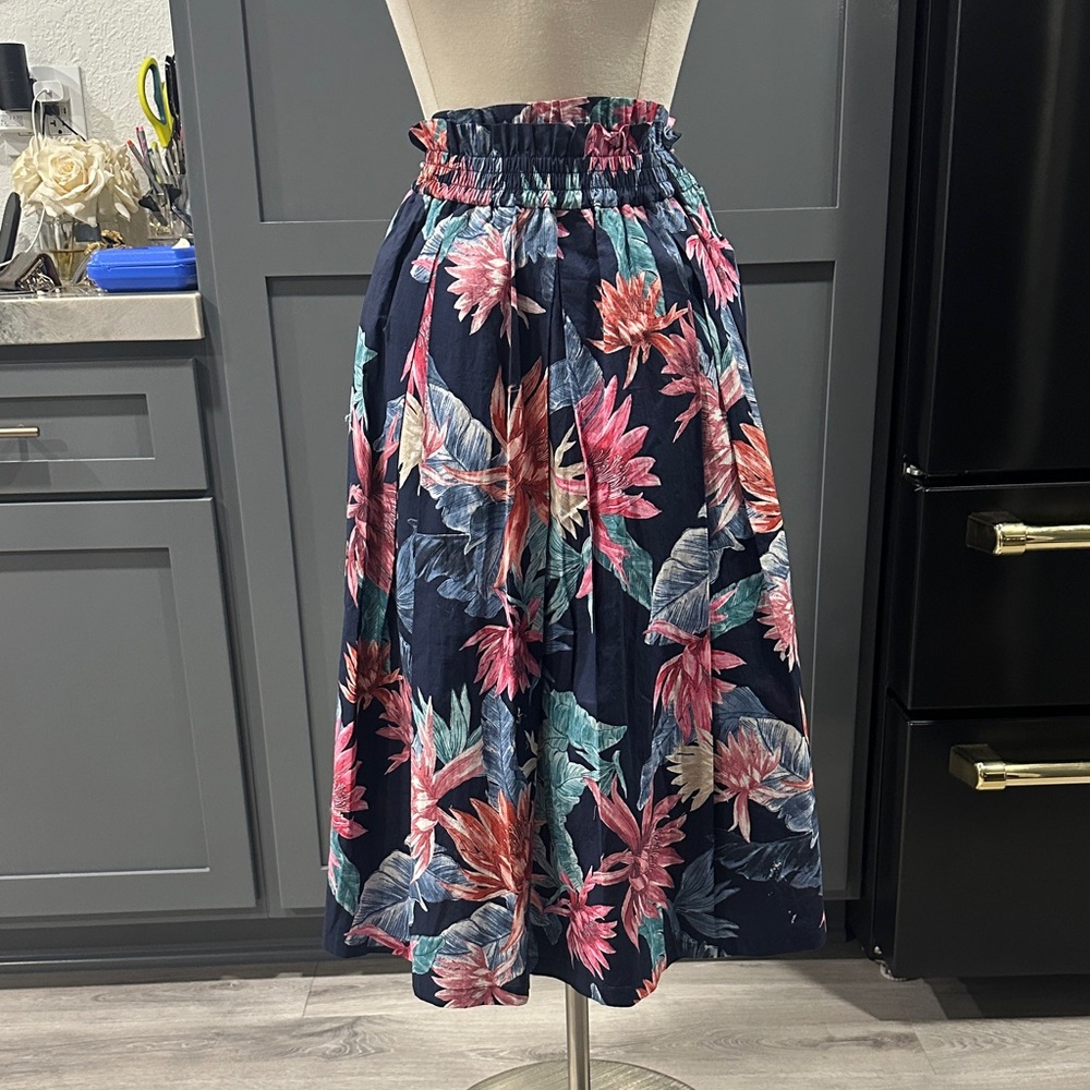 Floral Print Women's Skirt
